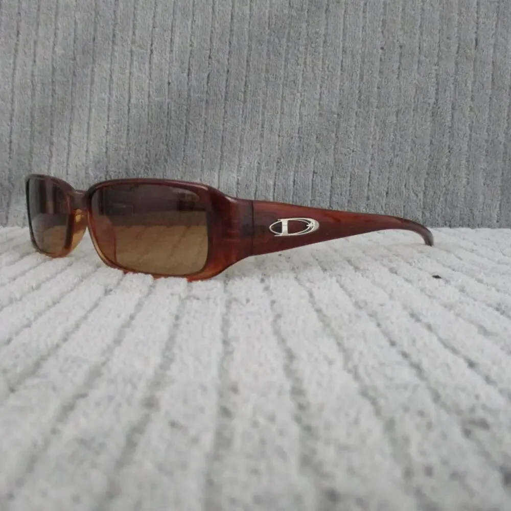 New Divine Eyewear Nice Brown Faded/Amber Gradient Sunglasses Women's NWT